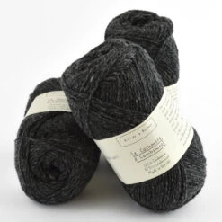 Biches & Bûches - Le Petit Lambswool -loop knitting store Le Petit Lambswool Dark Grey at Loop London