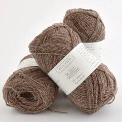 Biches & Bûches - Le Petit Lambswool -loop knitting store Le Petit Lambswool Light Brown at Loop London