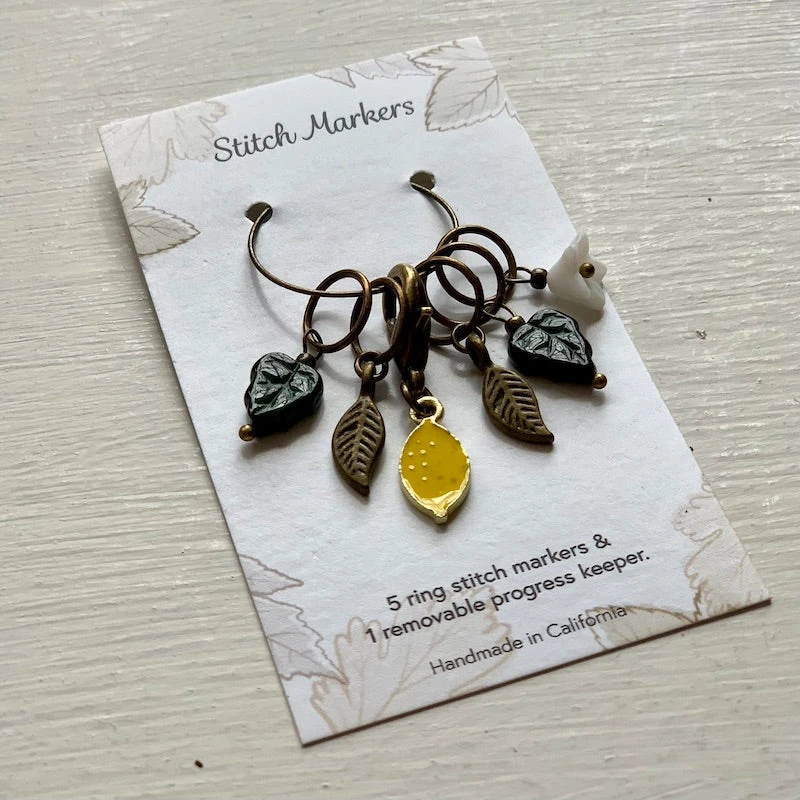 Summer Fruits Stitch Marker Sets 6 Summer Fruits Stitch Marker Sets - Image 4