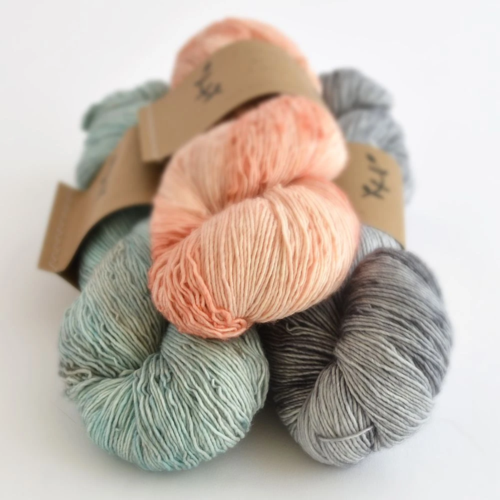 Lichen And Lace - 1 Ply Merino Fingering 3 Lichen And Lace - 1 Ply Merino Fingering