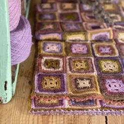 Loop Wildwood Crochet Scarf Kit -loop knitting store LilacWildwoodKitatLoopLondon2 1622022619