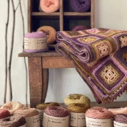 Loop Wildwood Crochet Scarf Kit -loop knitting store Lilac Wildwood Kit at Loop London 1622022638