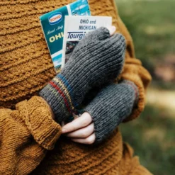 Trails & Valleys: Knitwear For Family Adventures 23 Trails & Valleys: Knitwear For Family Adventures -loop knitting store LindseyFowler Trails Valleys TrailMarkerMitts