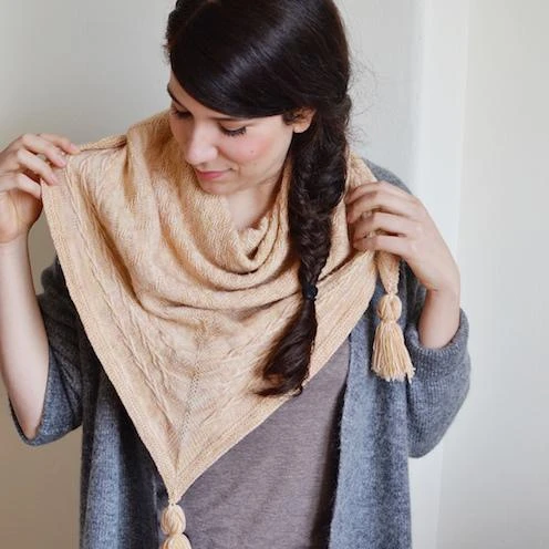 Mandarine's - Lucky Charm Shawl 4 Mandarine's - Lucky Charm Shawl - Image 2