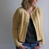 Mae Cardigan - Olive Knits -loop knitting store MaeCardiganatLoopLondon