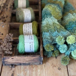 Loop - Mehlsen Colourwave Scarf Kit -loop knitting store MehlsenColourwaveKnittedScarfKitatLoopLondon14