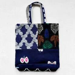 MinäPerhonen Toast Bags -loop knitting store Mina Toast bag Black Roses Back at Loop London