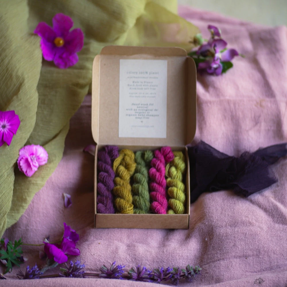 Teinture Sauvage Embroidery Wool Threads 5 Teinture Sauvage Embroidery Wool Threads - Image 3