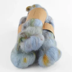 Qing Fibre - Silk Mohair 33 Qing Fibre - Silk Mohair -loop knitting store Mohair Silk Smoke at Loop London