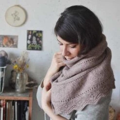 Mandarine's - Moonlight Garden Shawl