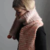 Mrs Moon Two Colour Moss Stitch Scarf -loop knitting store Moss 20Stitch 20scarf 20at 20Loop 20London 203 1548420866