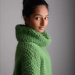 Mrs Moon Mossy Jumper -loop knitting store Mossy 20Jumper 20at 20Loop 20London 20 1572537744