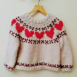 Mrs Moon Lovestruck Jumper -loop knitting store MrsMoonLovestruckJumperatLoopLondon3
