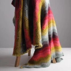 Mrs Moon Chevron Blanket Kit