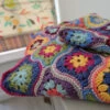 Mystical Lanterns Blanket - Janie Crowfoot -loop knitting store MysticalLanternsBlanketatLoopLondon