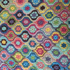 Mystical Lanterns Blanket - Janie Crowfoot 9 Mystical Lanterns Blanket - Janie Crowfoot -loop knitting store MysticalLanternsBlanketatLoopLondon4