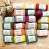 NONA Naturally Dyed Cotton Thread SingleBundles -loop knitting store NONAnaturallydyedthreadsatLoopLondon