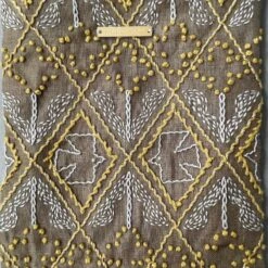 Nami Horikawa - Found Bird Sashiko Kit -loop knitting store NamiHorikawafolkstitchingkitatLoopLondon3