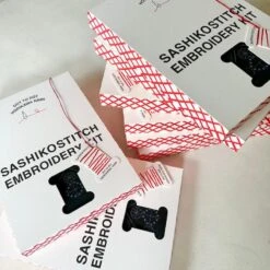 Nami Horikawa - Found Bird Sashiko Kit -loop knitting store NamiHorikawafolkstitchingkitatLoopLondon7