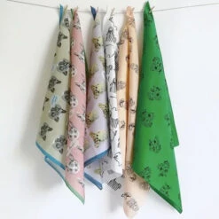 Nathalie Lété - Kerchief With Dog Ilustration