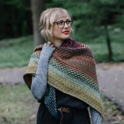 Drea Renee Knits - Nightshift Shawl -loop knitting store Nightshift 20at 20Loop 20London 203 1562325080