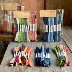 NONA Naturally Dyed Thread Twist Sets For Loop