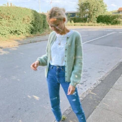 PetiteKnit - Novice Cardigan ( Mohair Edition) 13 PetiteKnit - Novice Cardigan ( Mohair Edition) -loop knitting store NoviceCardiganMohairatLoopLondon6