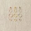 CocoKnits Precious Metal Stitch Markers -loop knitting store PRECIOUS METAL STITCH MARKERS DETAIL Loop 20London 202 1499428242