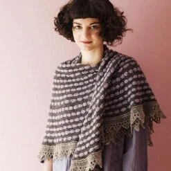Loop - Pop Spots Shawl Pattern -loop knitting store Pop 20Spots 20Shawl 20at 20Loop 20London 1595413265