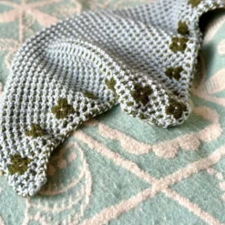 Pressed Flowers Kerchief Class 10 Pressed Flowers Kerchief Class -loop knitting store Pressed flowers kerchief at Loop London