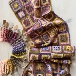 Loop Wildwood Crochet Scarf Kit -loop knitting store PurplewildwoodatLoopLondon