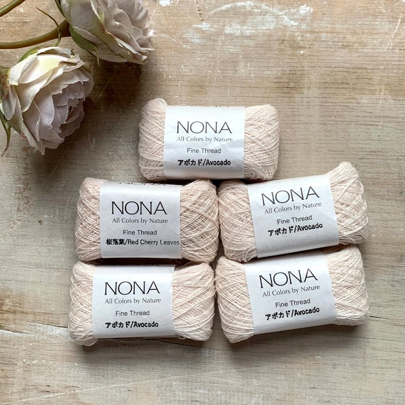 NONA Naturally Dyed Cotton Thread SingleBundles 6 NONA Naturally Dyed Cotton Thread SingleBundles - Image 4