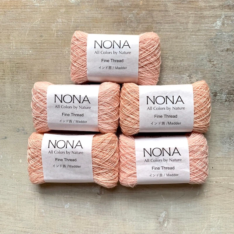 NONA Naturally Dyed Cotton Thread SingleBundles 4 NONA Naturally Dyed Cotton Thread SingleBundles - Image 2