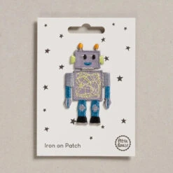Petra Boase - Iron On Patch -loop knitting store RobotpatchatLoopLondon