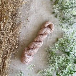 Elliott & May -Natural Bamboo And Linen -loop knitting store Rose Elliott May