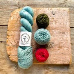 Cultivate - Rose Scarf Kit -loop knitting store Rose kit original at Loop London