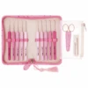 Tulip ETIMO RoseCushion Grip Crochet Hook Set -loop knitting store Roselacecushioncrochetset