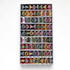 Sajou - Calais Cotton Lace Thread Box Collection -loop knitting store SajouthreadsboxatLoopLondon.jpg4jpeg