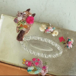 Embroidery Sewed With The Darning Stitch Book 3 - Tomomi Mimura -loop knitting store Screenshot2024 02 05at13.06.05