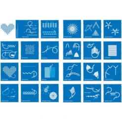 Stitch School - Homework Starter Sampler -loop knitting store Small Sampler Booklet