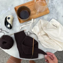 PetiteKnit - Sophie Scarf -loop knitting store SophieScarfatLoopLondon