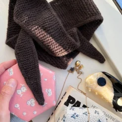 PetiteKnit - Sophie Scarf -loop knitting store SophieScarfatLoopLondon5