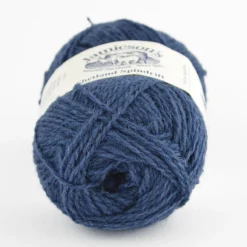 Jamieson's Shetland Spindrift -Blues -loop knitting store SpindriftPrussianatLoopLondon