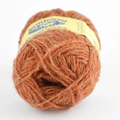 Jamieson's Shetland Spindrift - Reds & Oranges -loop knitting store Spindrift 1200 Nutmeg at Loop London