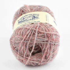 Jamieson's Shetland Spindrift - Purples & Pinks -loop knitting store Spindrift 153 Wild Violet at Loop London