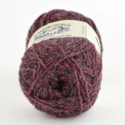 Jamieson's Shetland Spindrift - Purples & Pinks -loop knitting store Spindrift 155 Bramble at Loop London