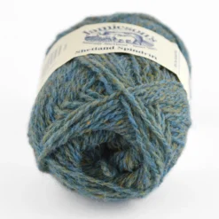 Jamieson's Shetland Spindrift -Blues -loop knitting store Spindrift 240 Yell Sound Blue at Loop London