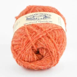 Jamieson's Shetland Spindrift - Reds & Oranges -loop knitting store Spindrift 271 Flame at Loop London