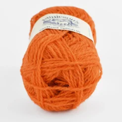 Jamieson's Shetland Spindrift - Reds & Oranges -loop knitting store Spindrift 470 Pumpkin at Loop London