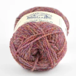 Jamieson's Shetland Spindrift - Purples & Pinks -loop knitting store Spindrift 567 Damask at Loop London